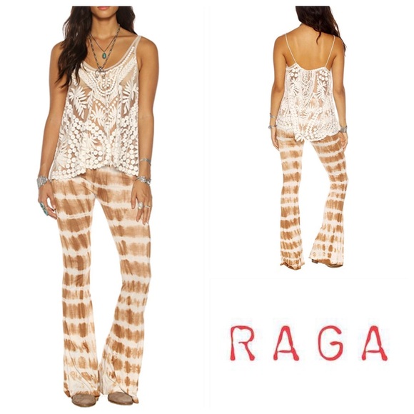 🔥RAGA SEASIDE BELL PANTS NWT - Picture 3 of 7